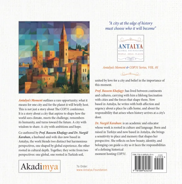 Back cover of Antalya's Moment