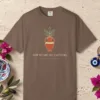 Now We Are the Ancestors Night Tee in Espresso, front view