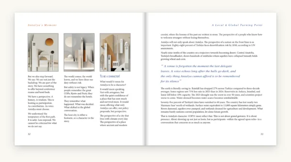 Pages 52 and 53 of Antalya's Moment